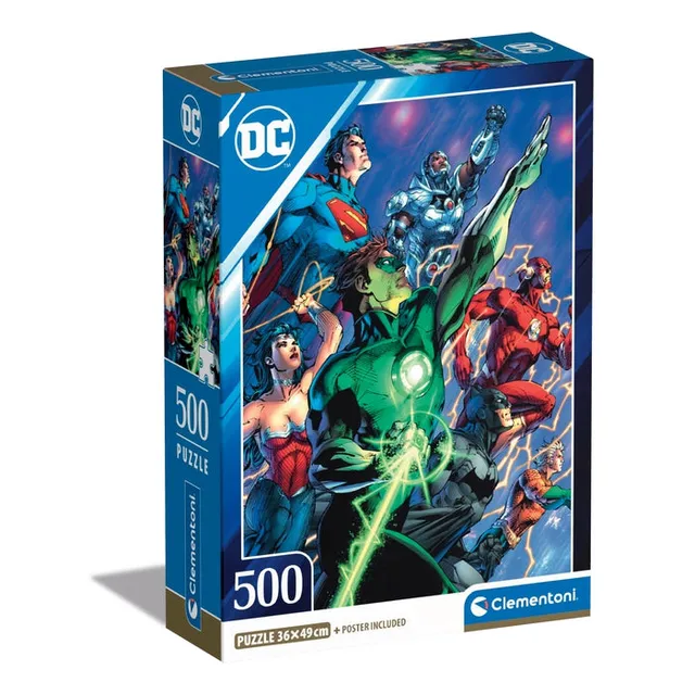 clementoni-puzzle-dc-comics-500-teile image 1