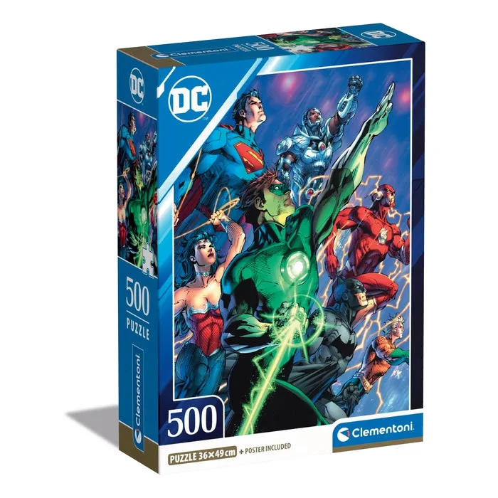 clementoni-puzzle-dc-comics-500-teile image 1