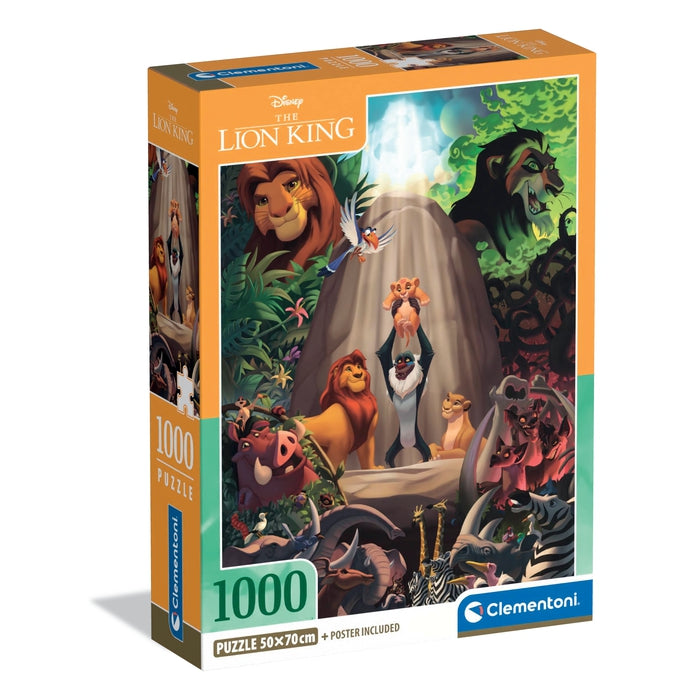 clementoni-disney-the-lion-king-puzzle-1000-teile-70-x-50-cm image 1