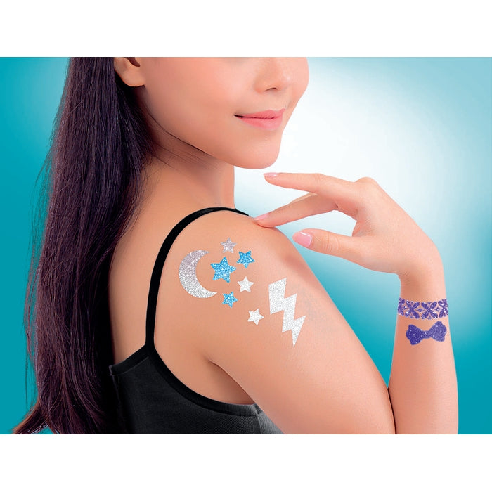 clementoni-crazy-chic-glitzer-tattoos-tattoo-set-f-r-kinder image 2