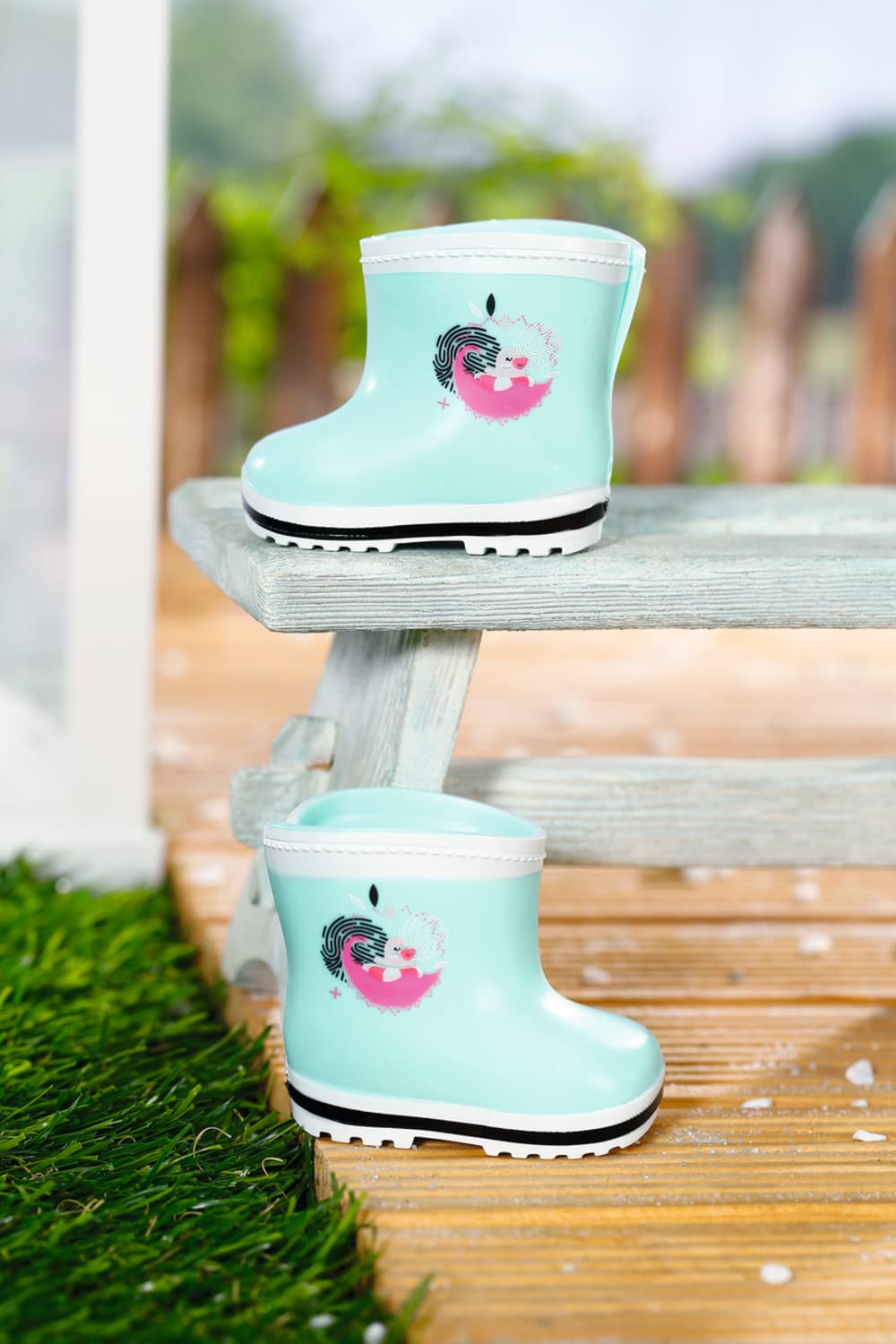 baby-born-deluxe-regen-set-43-cm-regenjacke-matschhose-gummistiefel image 6