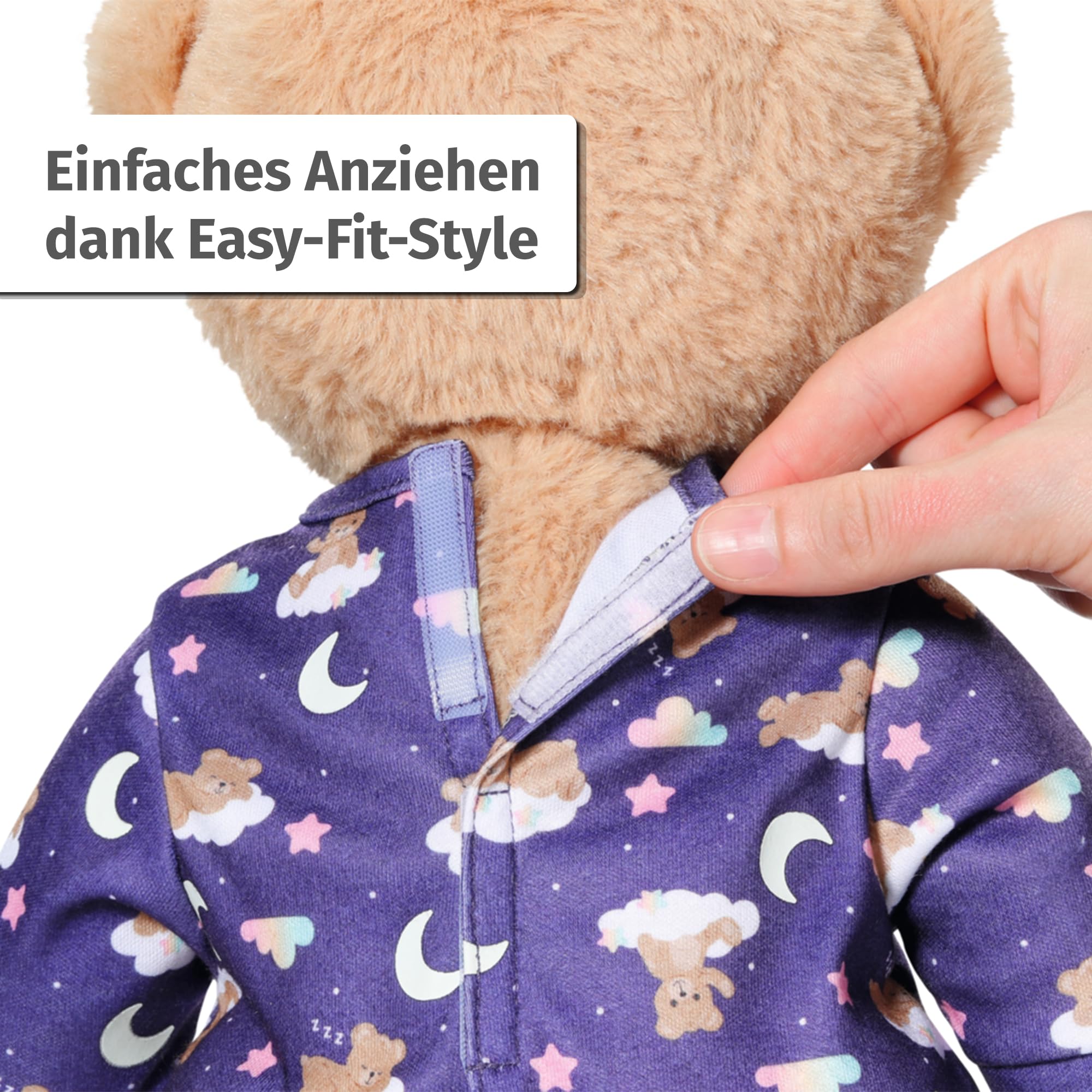 baby-born-teddy-schlafanzug-glow-in-the-dark-f-r-43-cm-puppen-und-teddy image 5