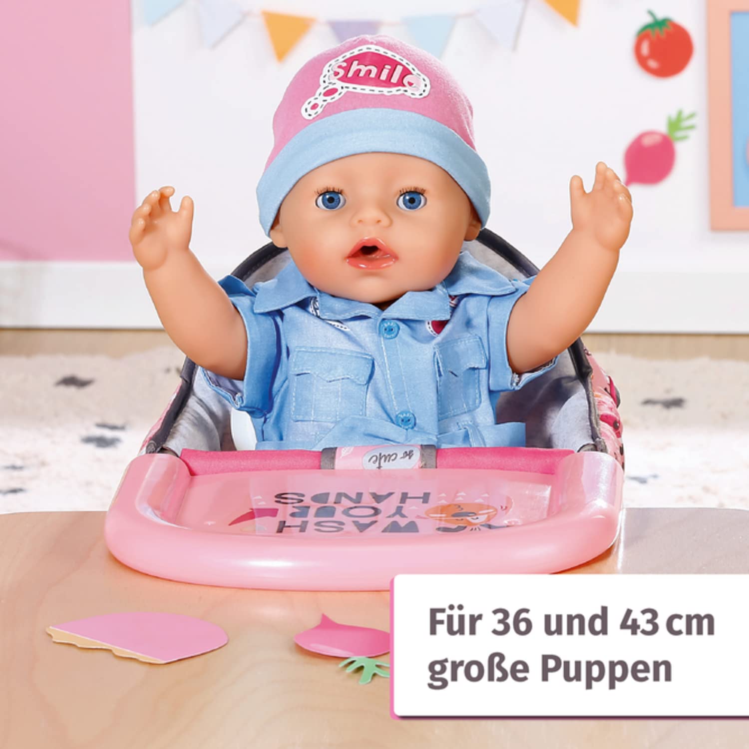 baby-born-tischsitz-f-r-puppen-36-cm-und-43-cm-mit-tablett image 5