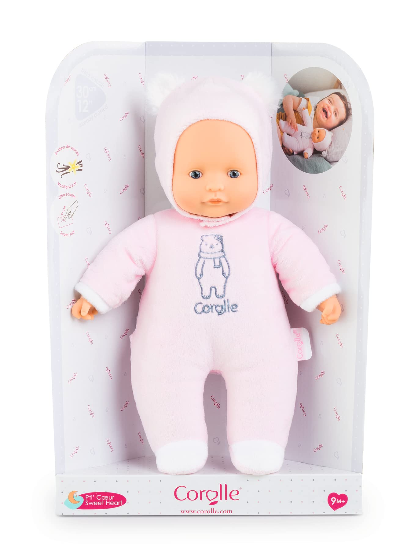 corolle-mon-doudou-sweetheart-b-r-weichk-rperpuppe-30cm-ab-9-monaten image 6