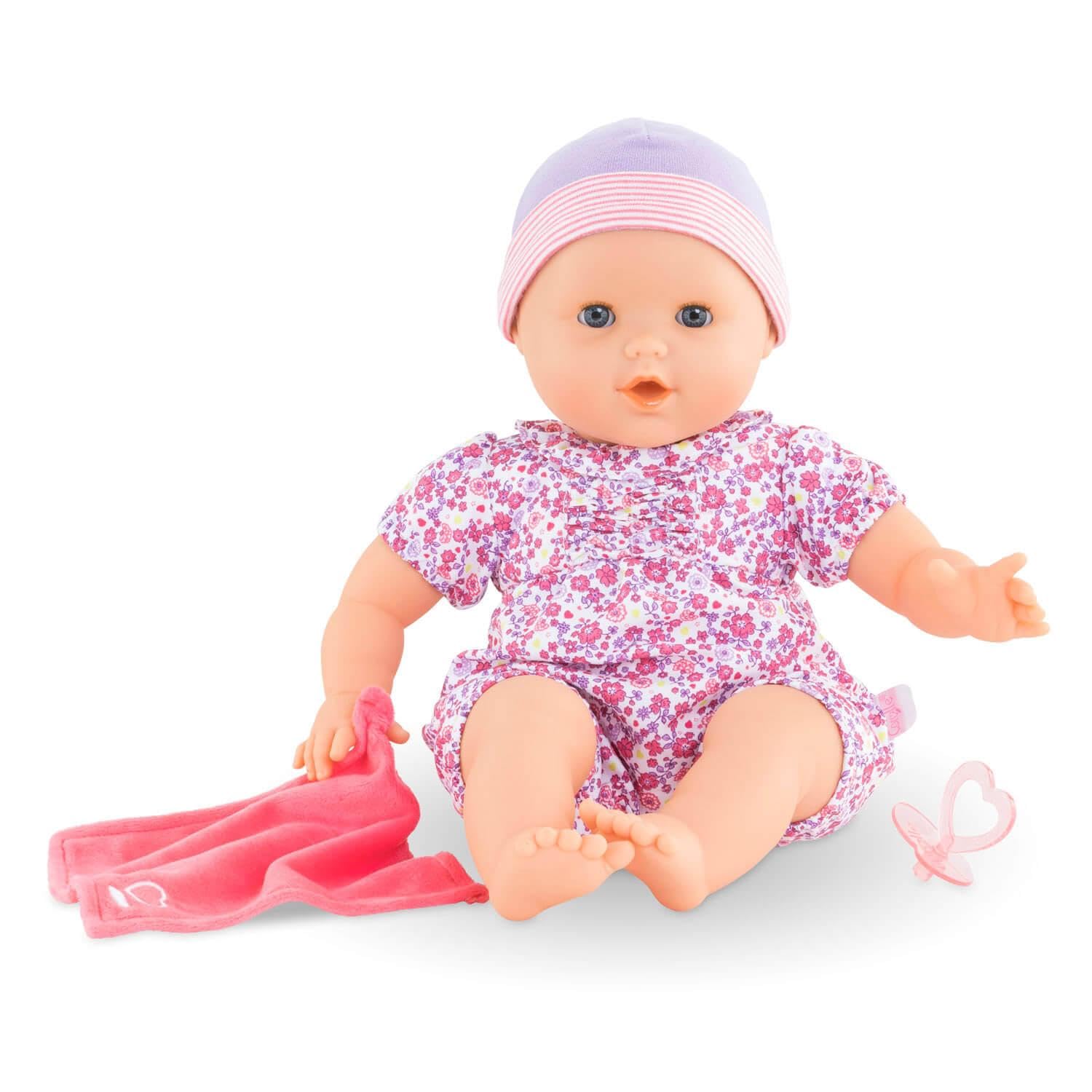 corolle-mon-grand-poupon-emilie-weichk-rperpuppe-36cm-mit-daumenlutsch-schlafaug image 3