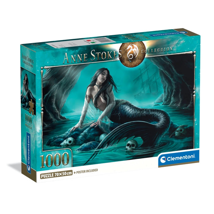 clementoni-anne-stokes-siren-s-lament-puzzle-1000-teile-70-x-50-cm image 1