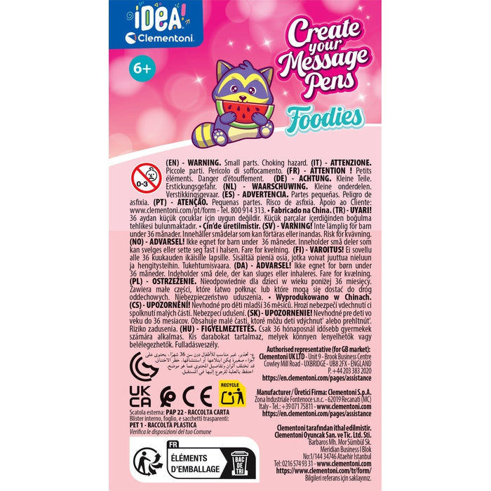 clementoni-idea-deine-nachrichten-stift-kreationen-food-kreativset image 6