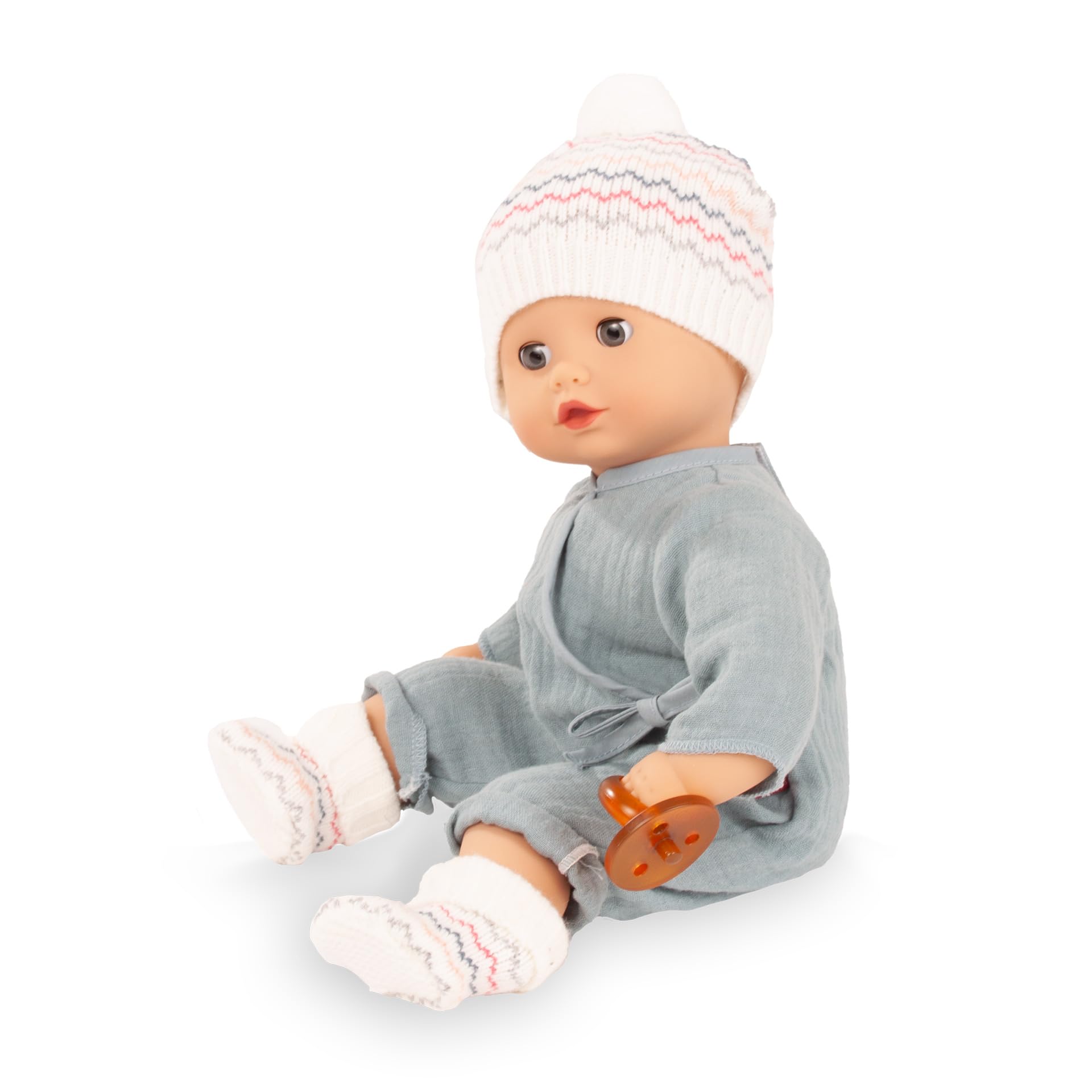 g-tz-muffin-baby-zick-zack-babypuppe-33-cm-mit-blauen-schlafaugen image 2
