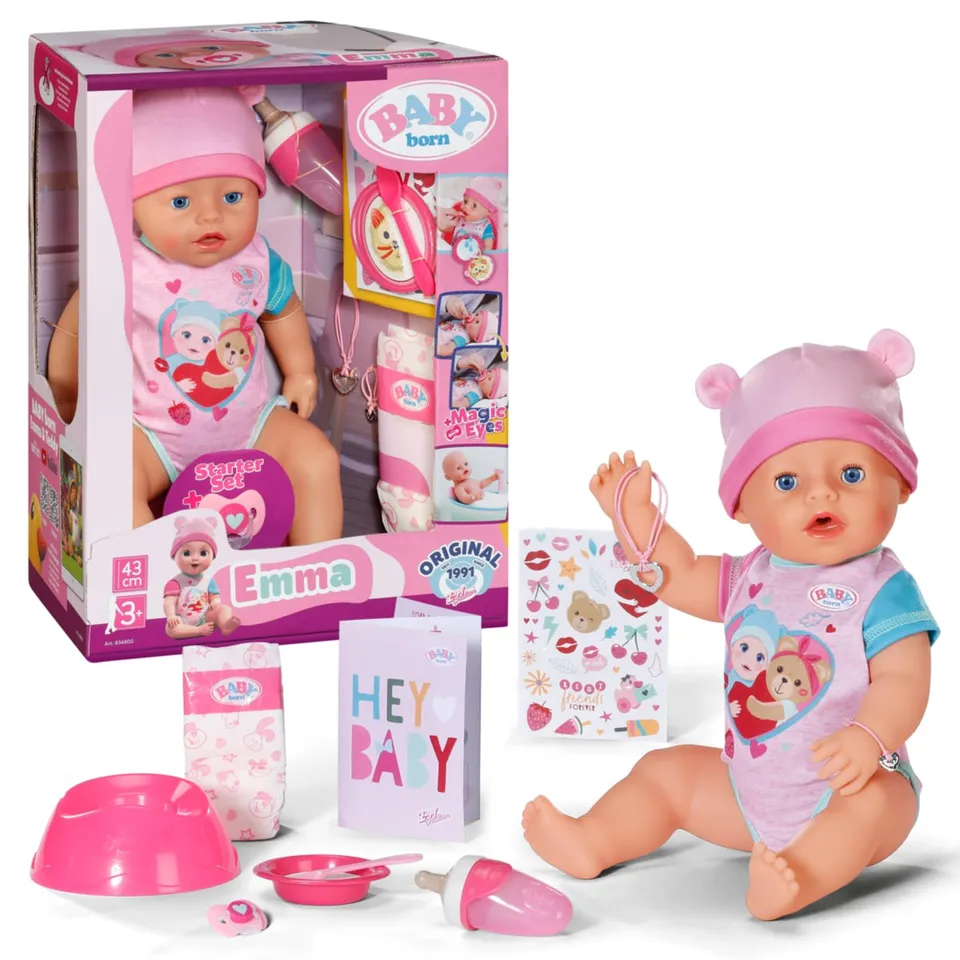 baby-born-emma-43cm-babypuppe-mit-10-funktionen-und-wasserzauber image 1