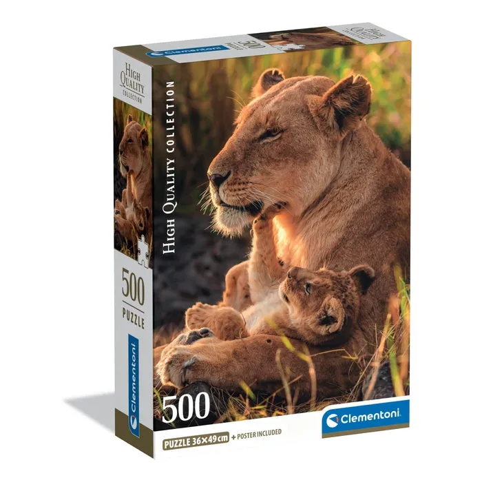 clementoni-feline-love-puzzle-500-teile-49-x-36-cm image 1