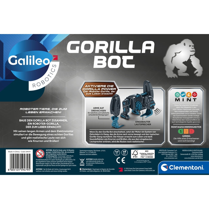 clementoni-galileo-build-gorilla-bot-roboter-bausatz image 7