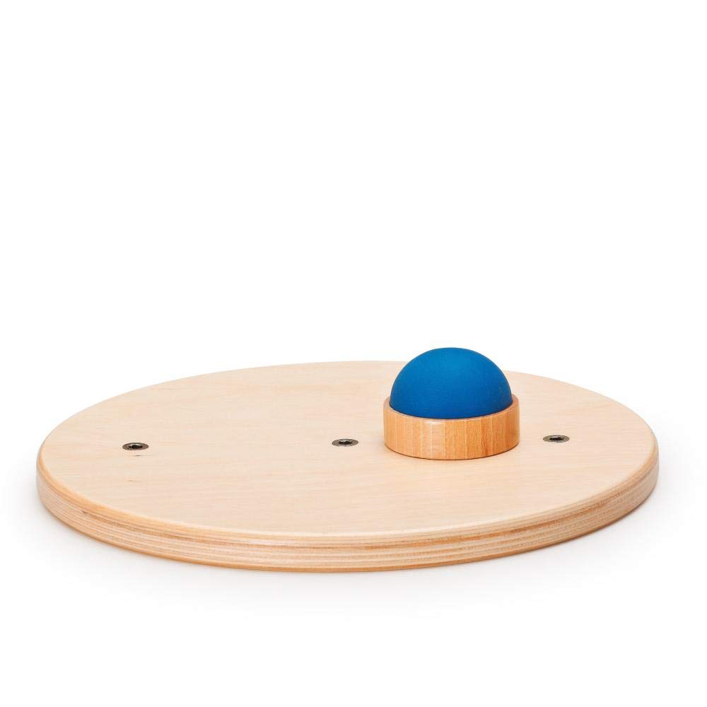 erzi-46131-therapiekreisel-flex-aus-holz-balancebrett-mit-wippelementen image 4