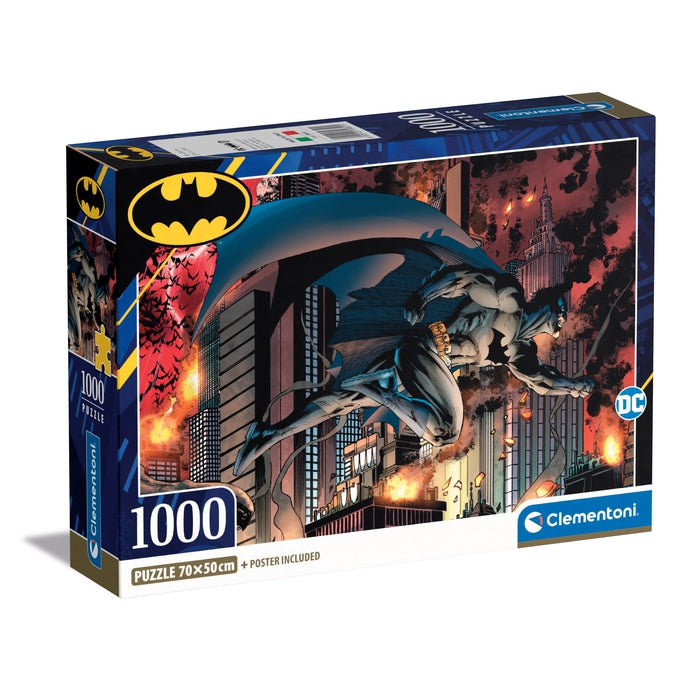 clementoni-superhelden-puzzle-batman-1000-teile-70-x-50-cm image 1