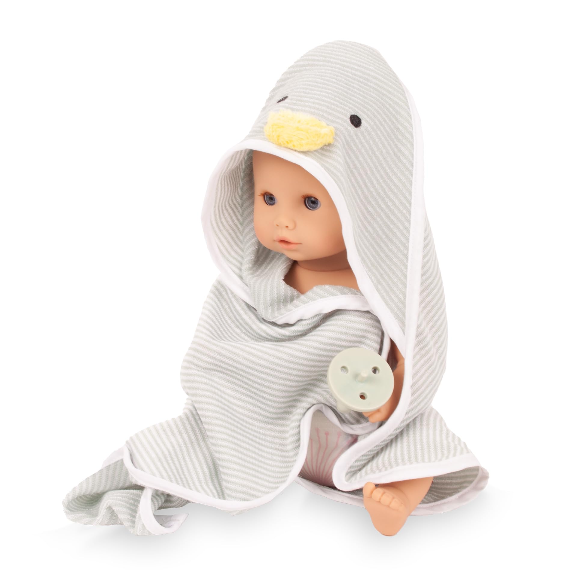 g-tz-sleepy-aquini-girl-little-duck-badepuppe-33-cm-9-tlg-mit-badewanne image 5