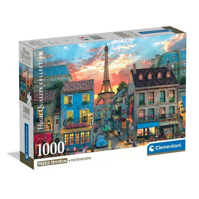 clementoni-streets-of-paris-puzzle-1000-teile-70-x-50-cm-city image 1