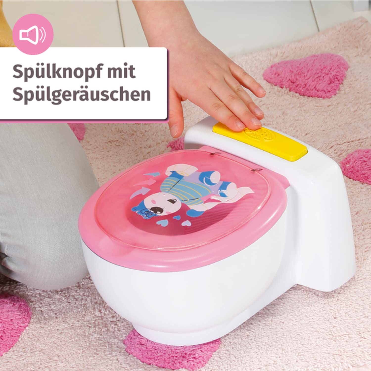baby-born-828373-puppen-toilette-wei-pink-mit-ger-uschfunktion-und-glitzer-h-ufc image 6