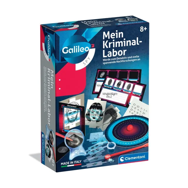 clementoni-galileo-lab-mein-kriminal-labor-detektiv-set image 1