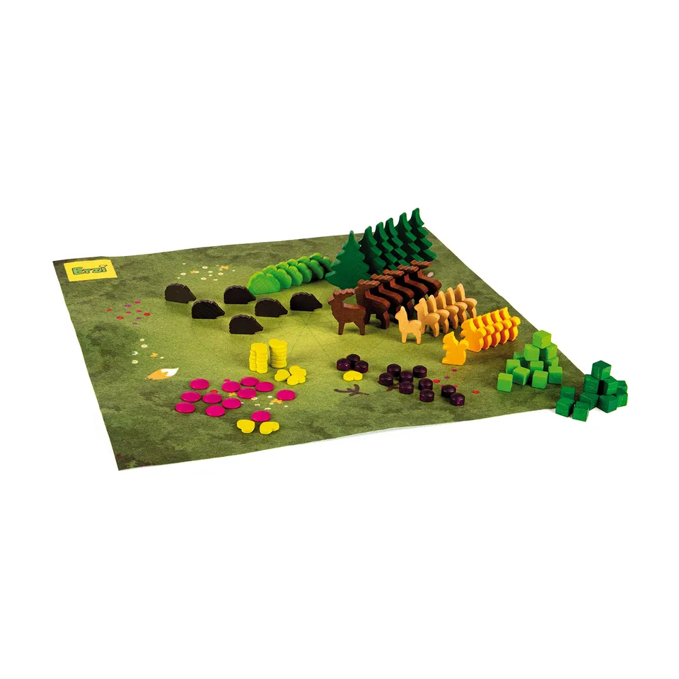 erzi-42281-mandalay-wald-lernmaterial-aus-holz-102-teile image 1