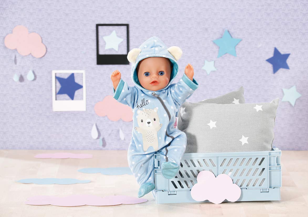 baby-born-dolly-moda-einteiler-30-cm-puppenkleidung-870624-rosa-blau image 2
