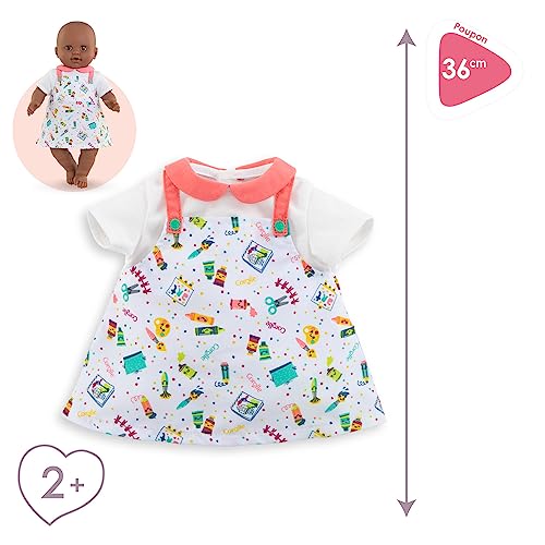 corolle-mon-grand-poupon-puppenkleid-k-nstler-f-r-36-cm-babypuppen image 6