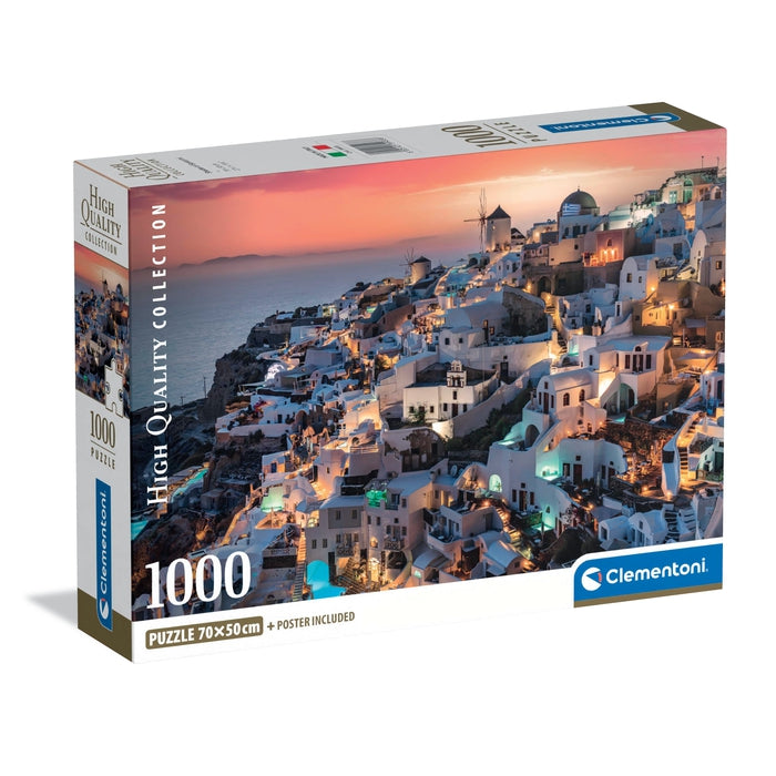 clementoni-shades-of-santorini-puzzle-1000-teile-panorama-70-x-50-cm image 1