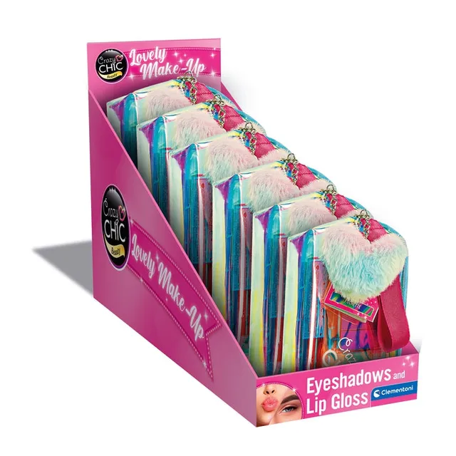 clementoni-crazy-chic-lovely-make-up-kosmetik-tasche-herz image 1
