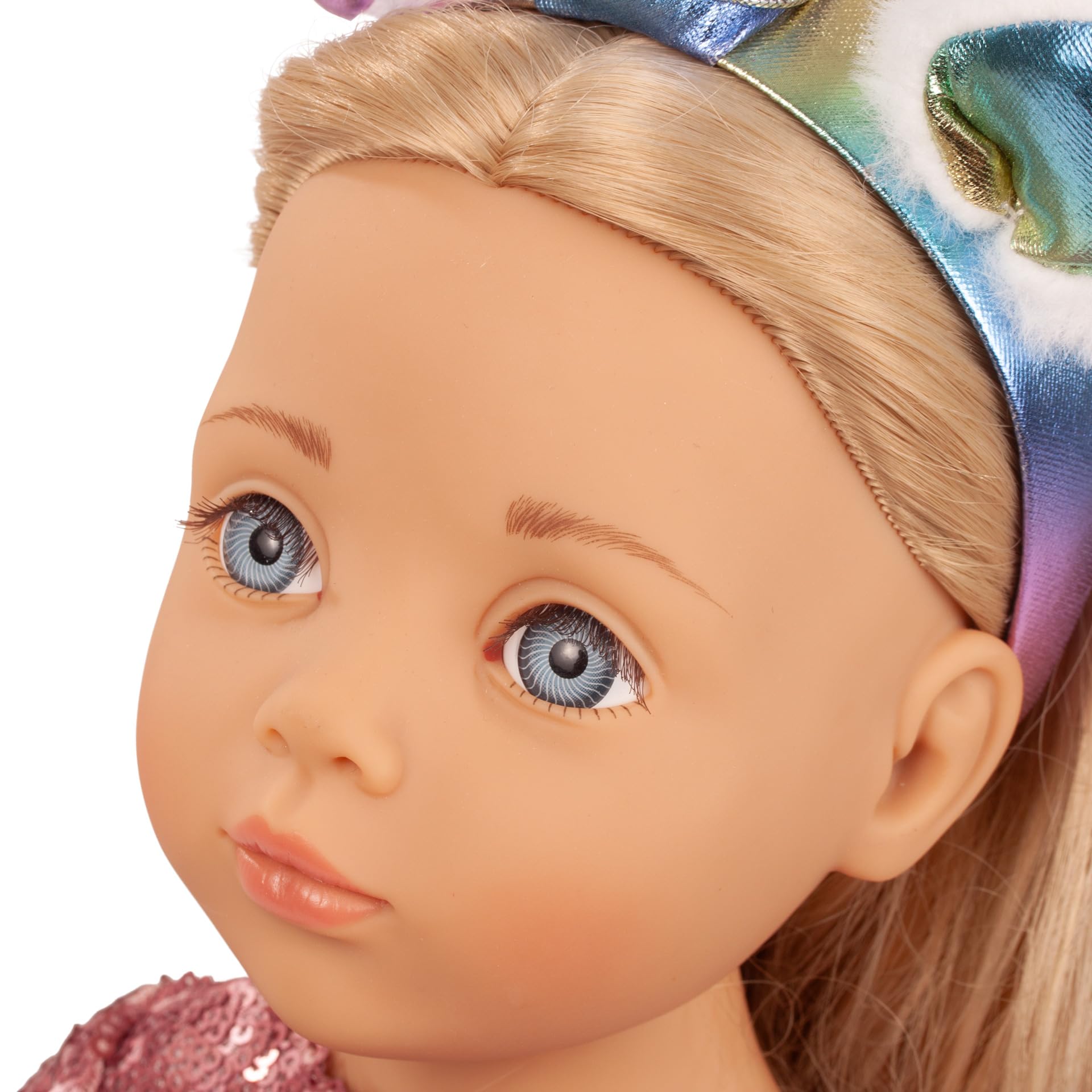 g-tz-happy-kidz-anna-einhorn-puppe-50-cm-multigelenk-stehpuppe-6-teilig image 2