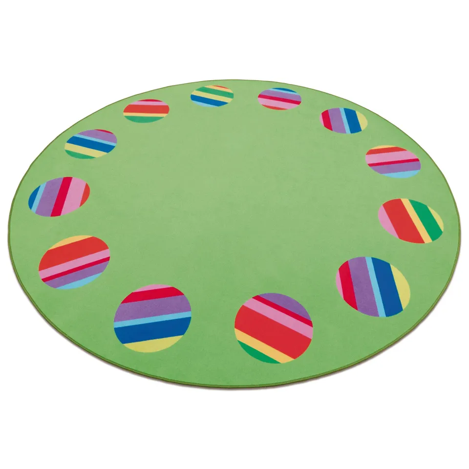erzi-51150-circelino-spielteppich-rund-300-cm-f-r-gruppenr-ume image 1