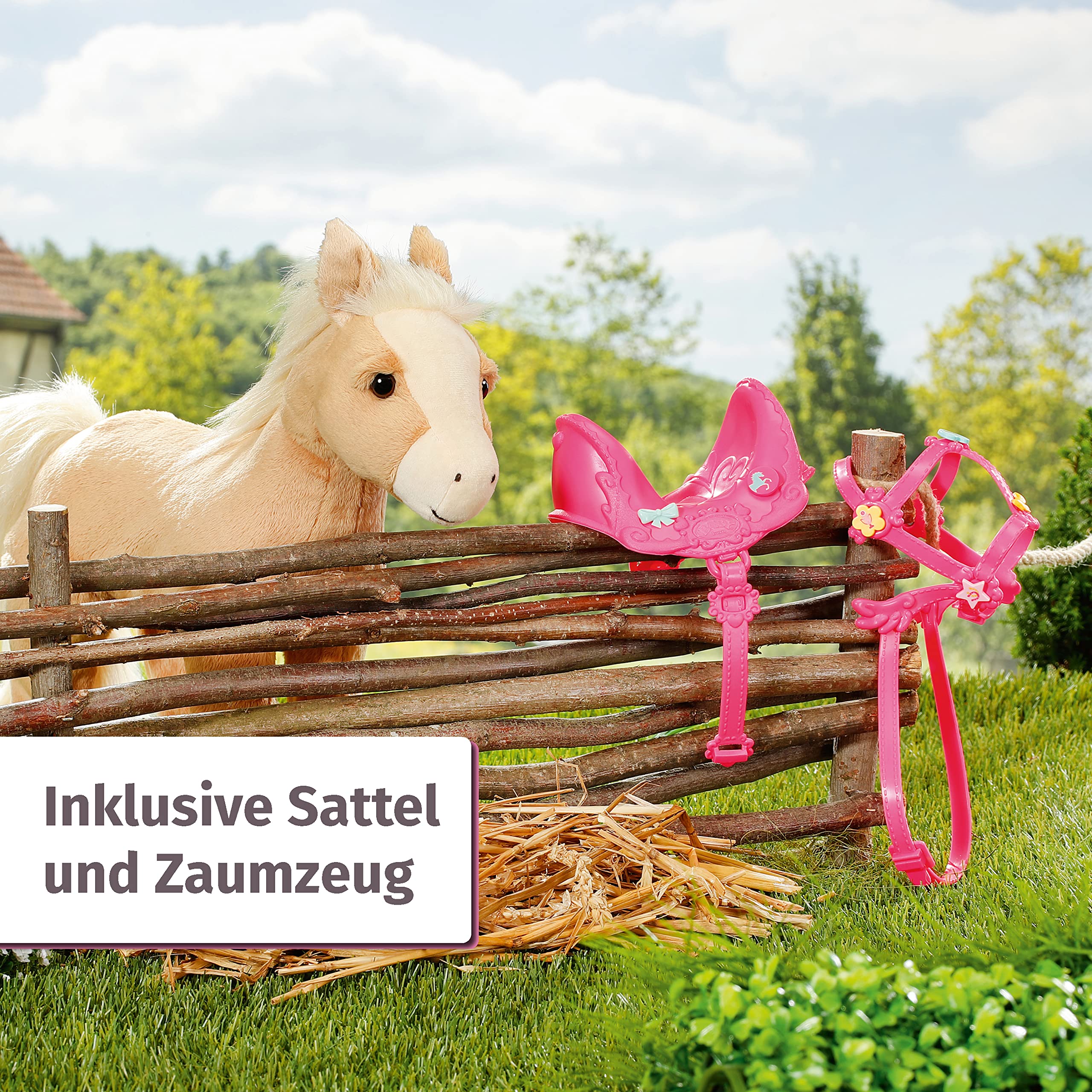 baby-born-my-cute-horse-interaktives-puppenpferd-pl-sch-mit-lauf-und-soundfunkti image 3