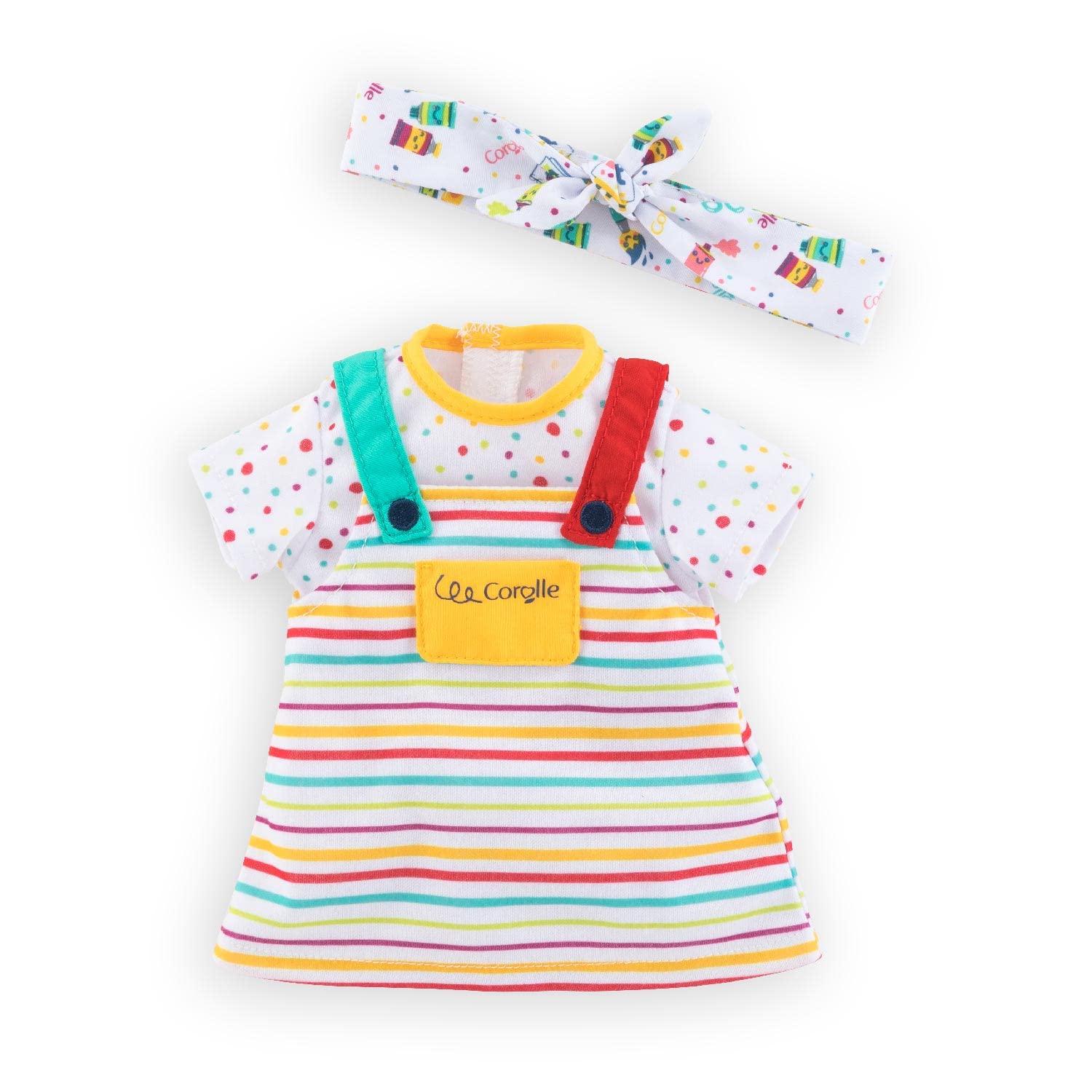corolle-9000212120-ma-corolle-k-nstler-set-kleid-stirnband-f-r-36-cm-puppen image 1