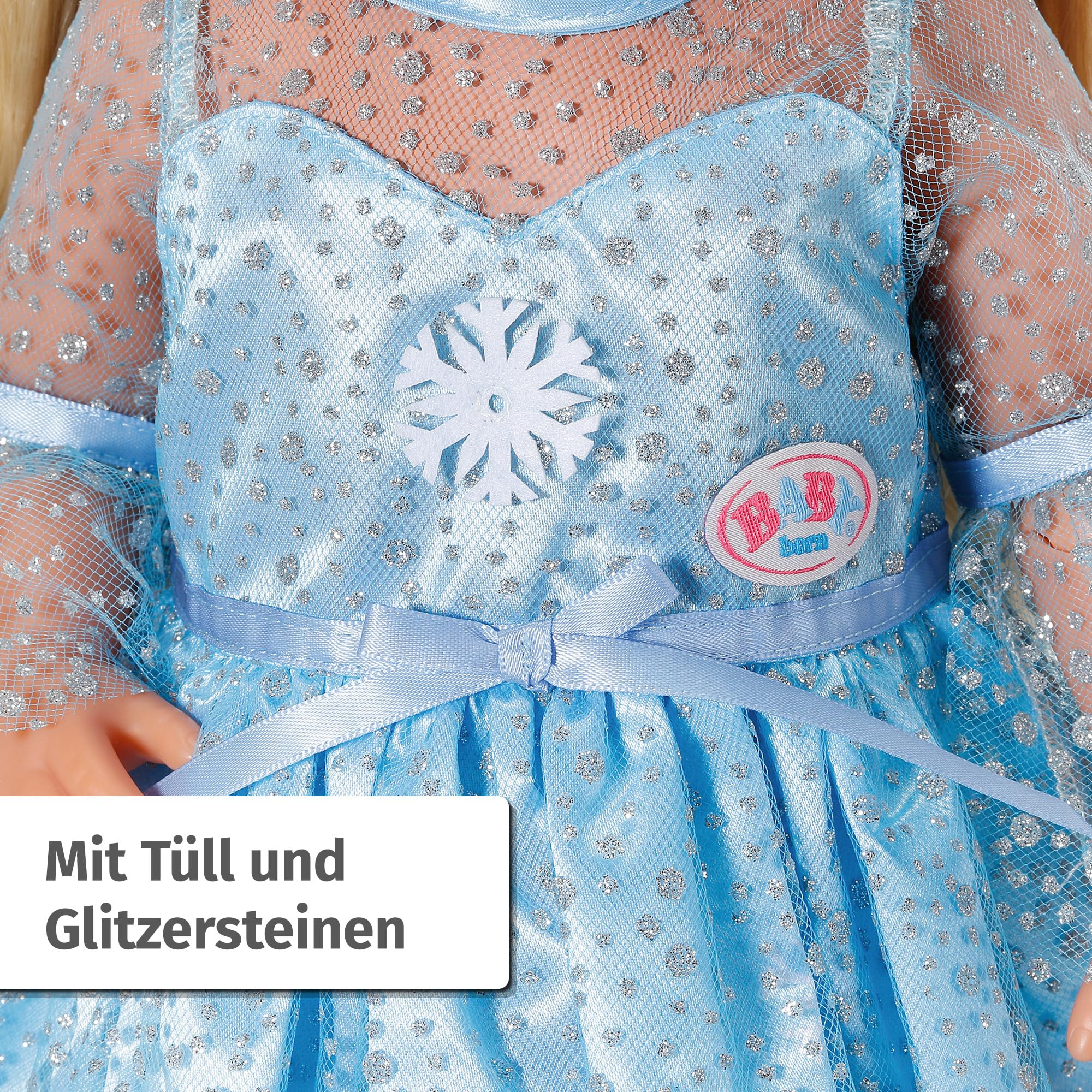 baby-born-eisprinzessin-43cm-kleid-mit-schlittschuhen-und-tiara image 4