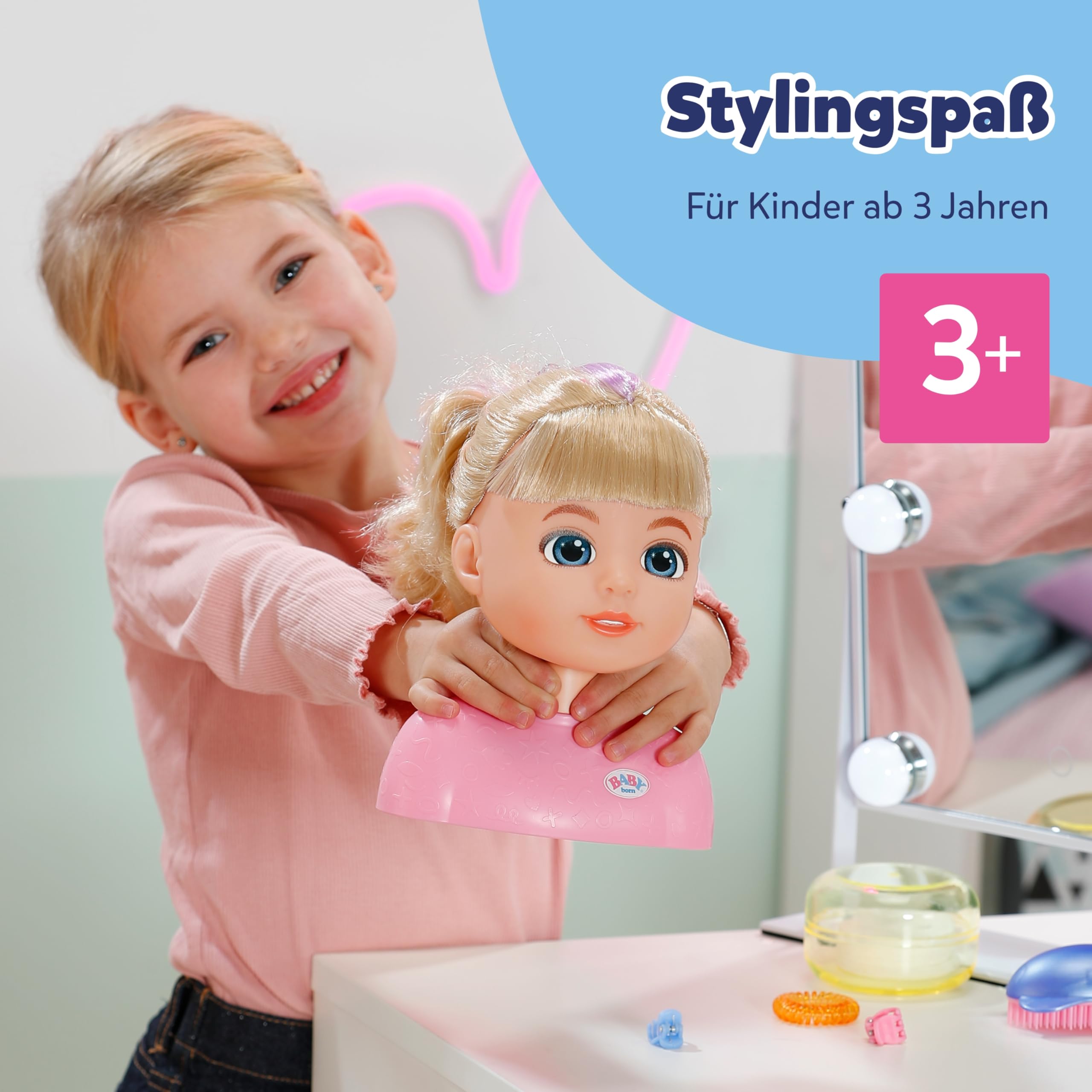 baby-born-stylingkopf-carla-mit-zubeh-r image 6