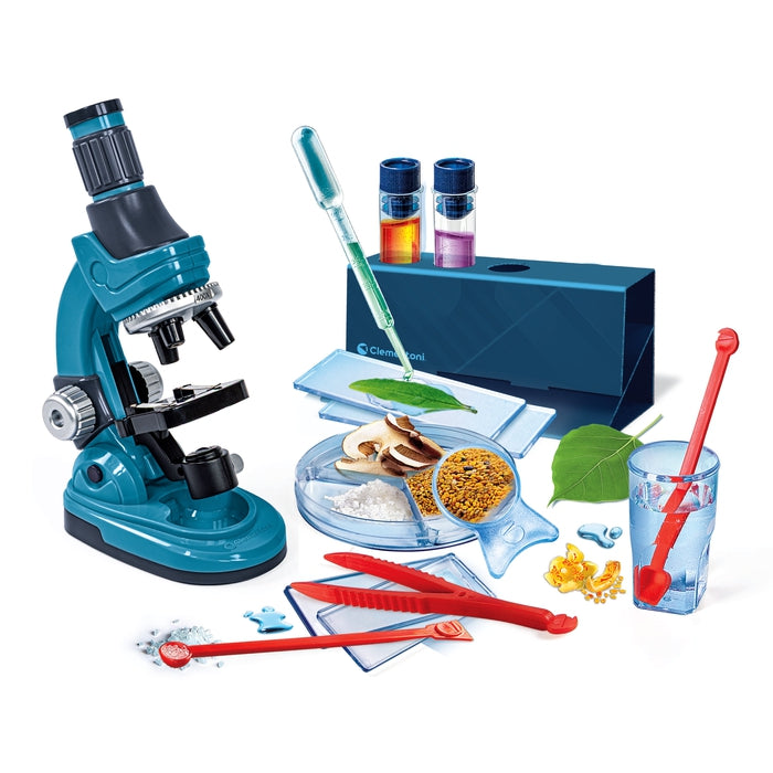 clementoni-galileo-lab-natur-unter-dem-mikroskop-experimentierkasten-mit-mikrosk image 2