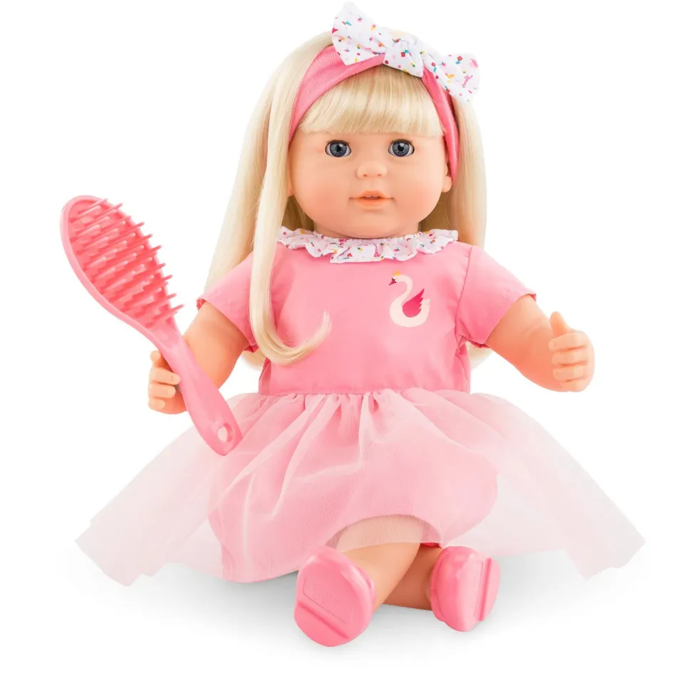 corolle-mon-grand-poupon-adele-puppe-36-cm-mit-langen-blonden-haaren image 1