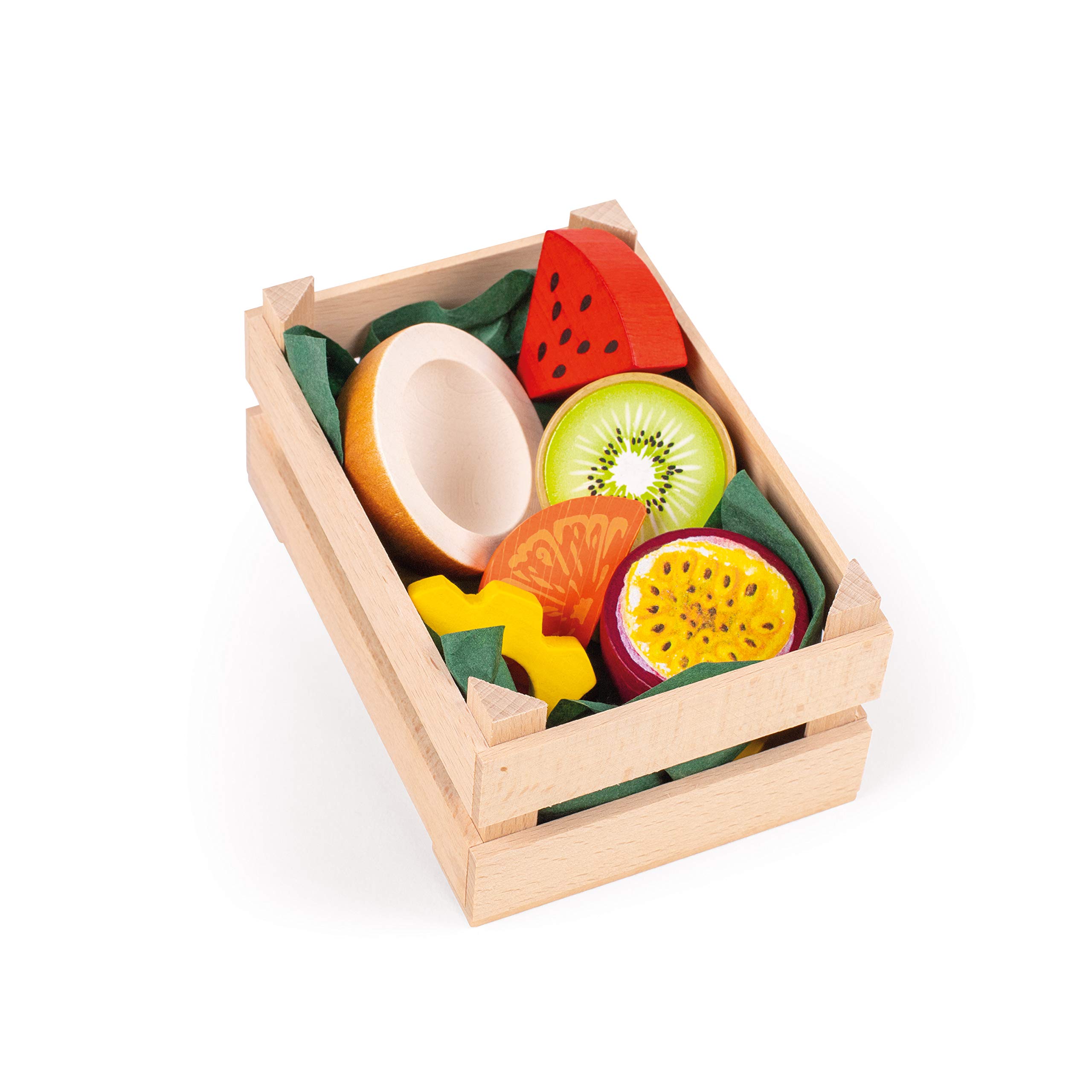 erzi-28238-sortiment-tropische-fr-chte-klein-aus-holz-6-teilig image 1