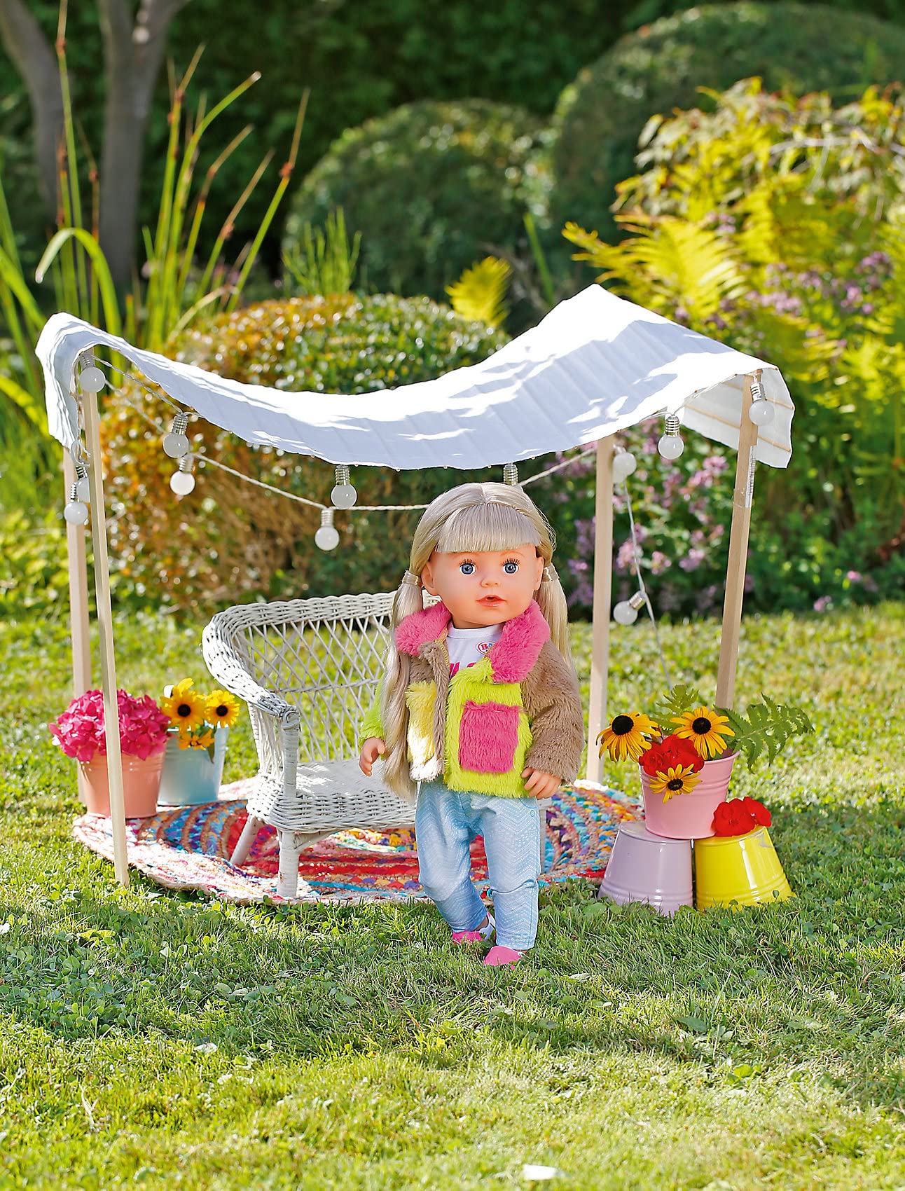 baby-born-deluxe-regenbogen-mantel-puppenkleidung-set-43-cm-830154 image 5