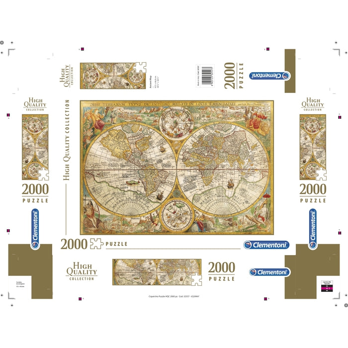 clementoni-puzzle-ancient-map-2000-teile image 7
