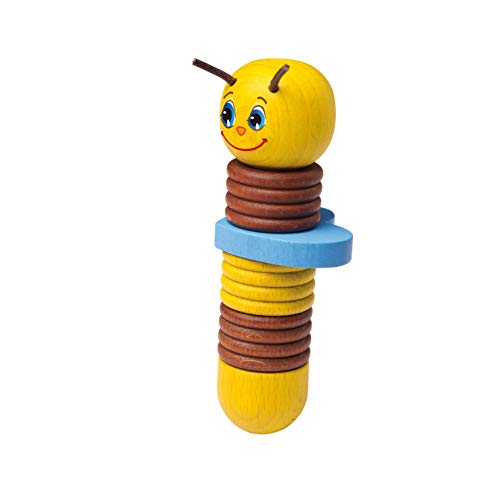 erzi-42525-schraubenspiel-biene-aus-holz-lernspiel-6-teilig image 4
