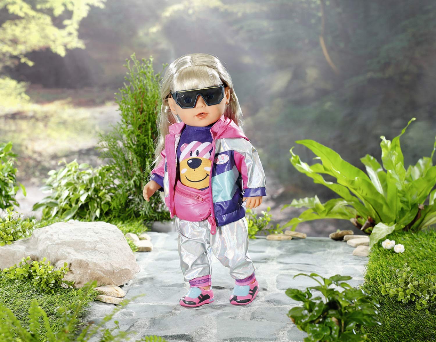 baby-born-deluxe-fahrrad-outfit-puppenkleidung-set-f-r-43-cm-puppen-6-teilig image 4