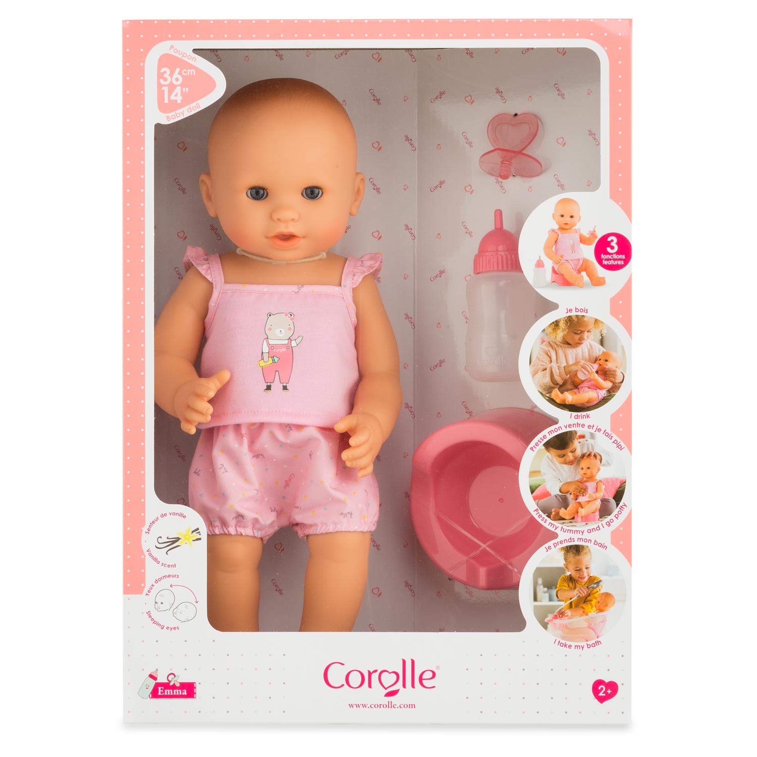 corolle-mon-grand-poupon-emma-36cm-trink-und-n-ss-badebaby-9000130250 image 2