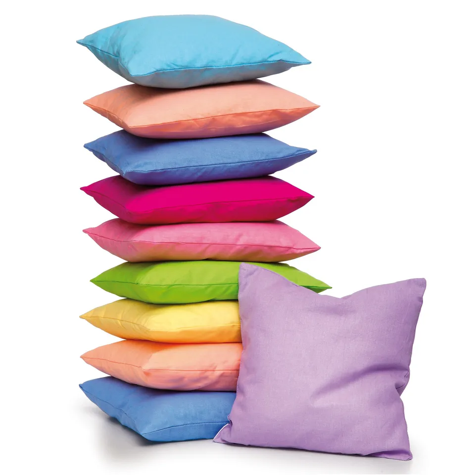 erzi-50513-kissen-10er-set-bunt-sortiert-kuschelkissen-baumwolle-26-x-26-x-8-cm image 1