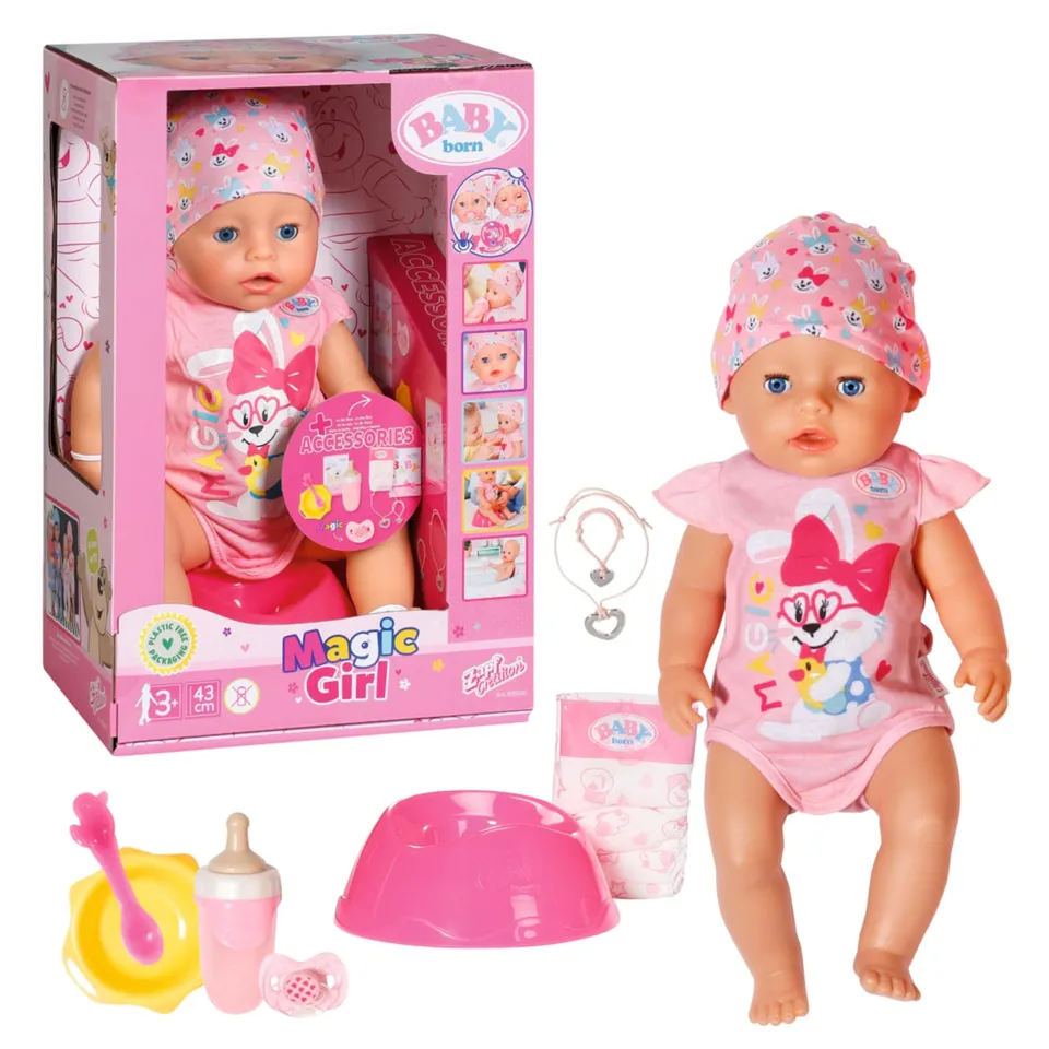 baby-born-magic-girl-babypuppe-43-cm-mit-10-funktionen-und-zubeh-r image 1