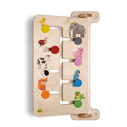 erzi-51112-wandspiel-schieber-tsel-tiere-holz image 4