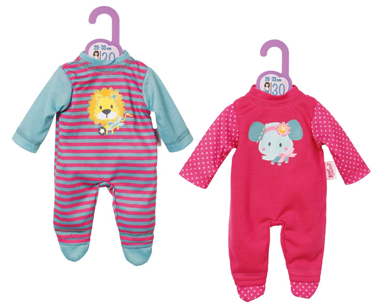 dolly-moda-strampler-30cm-puppenkleidung-elefant-oder-l-we image 1