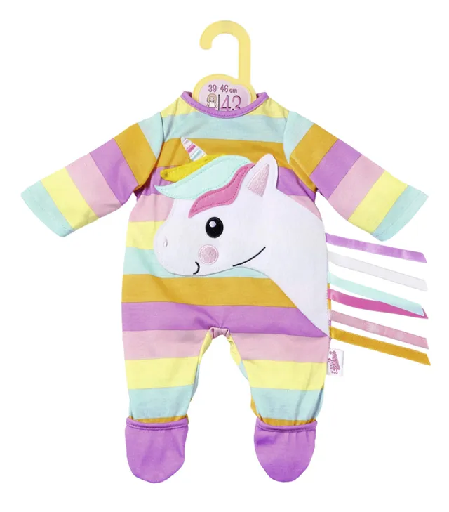 baby-born-dolly-moda-einhorn-strampler-puppenkleidung-39-46-cm image 1