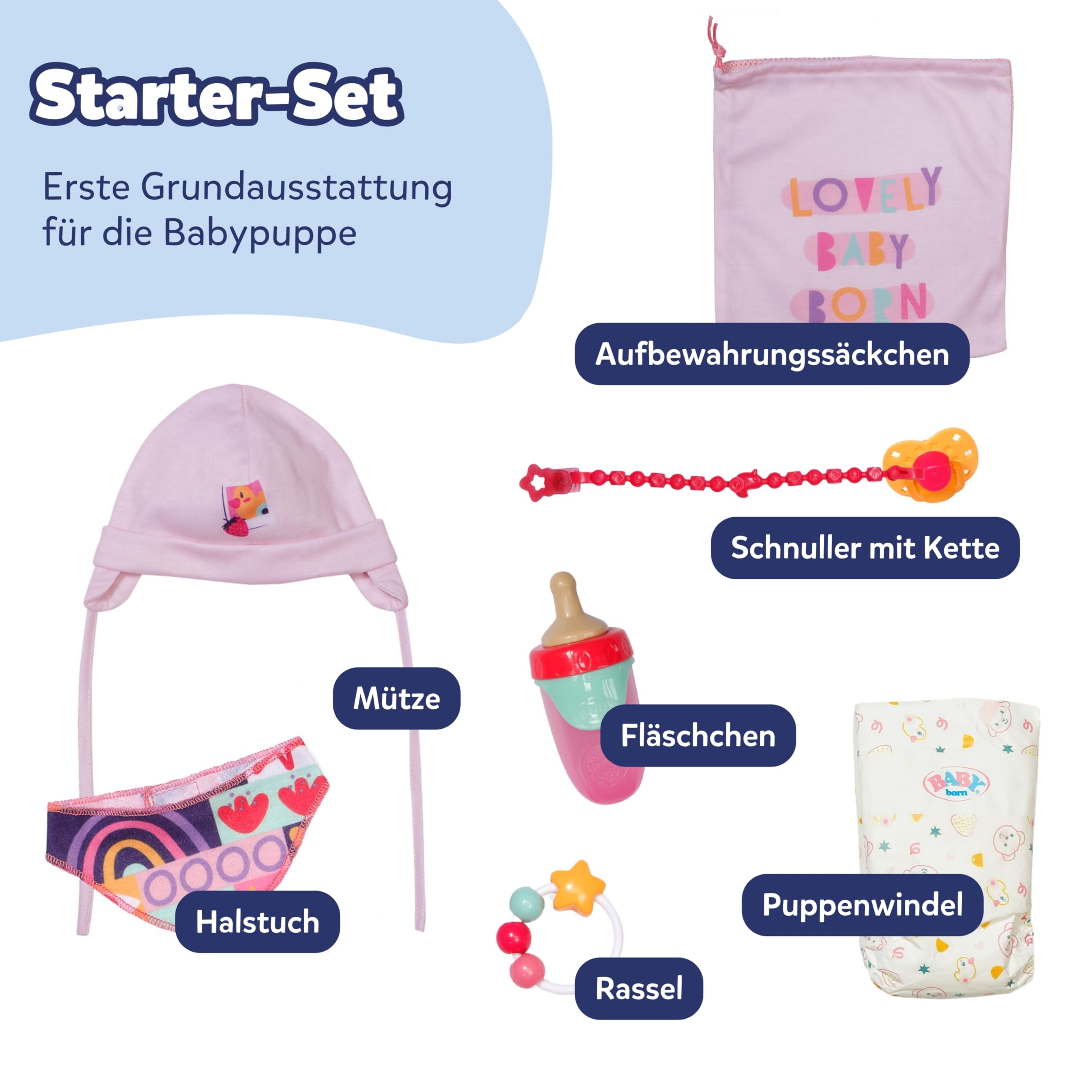 baby-born-newborn-set-zubeh-r-f-r-43-cm-puppen image 2