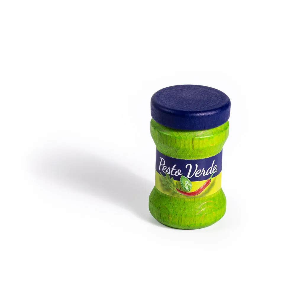 erzi-19176-pesto-verde-in-der-dose-aus-holz-kaufladenzubeh-r image 1