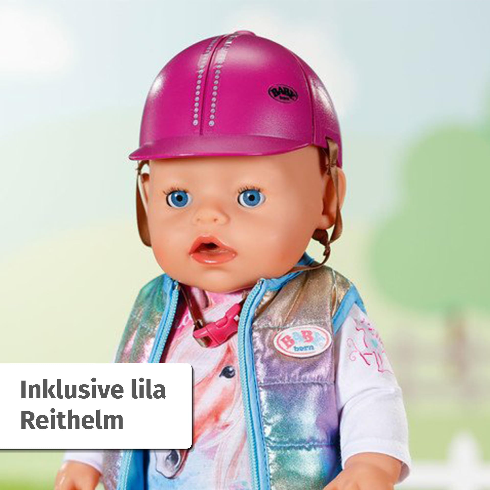baby-born-deluxe-reiter-outfit-836194-reitset-mit-helm-f-r-43-cm-puppen image 3
