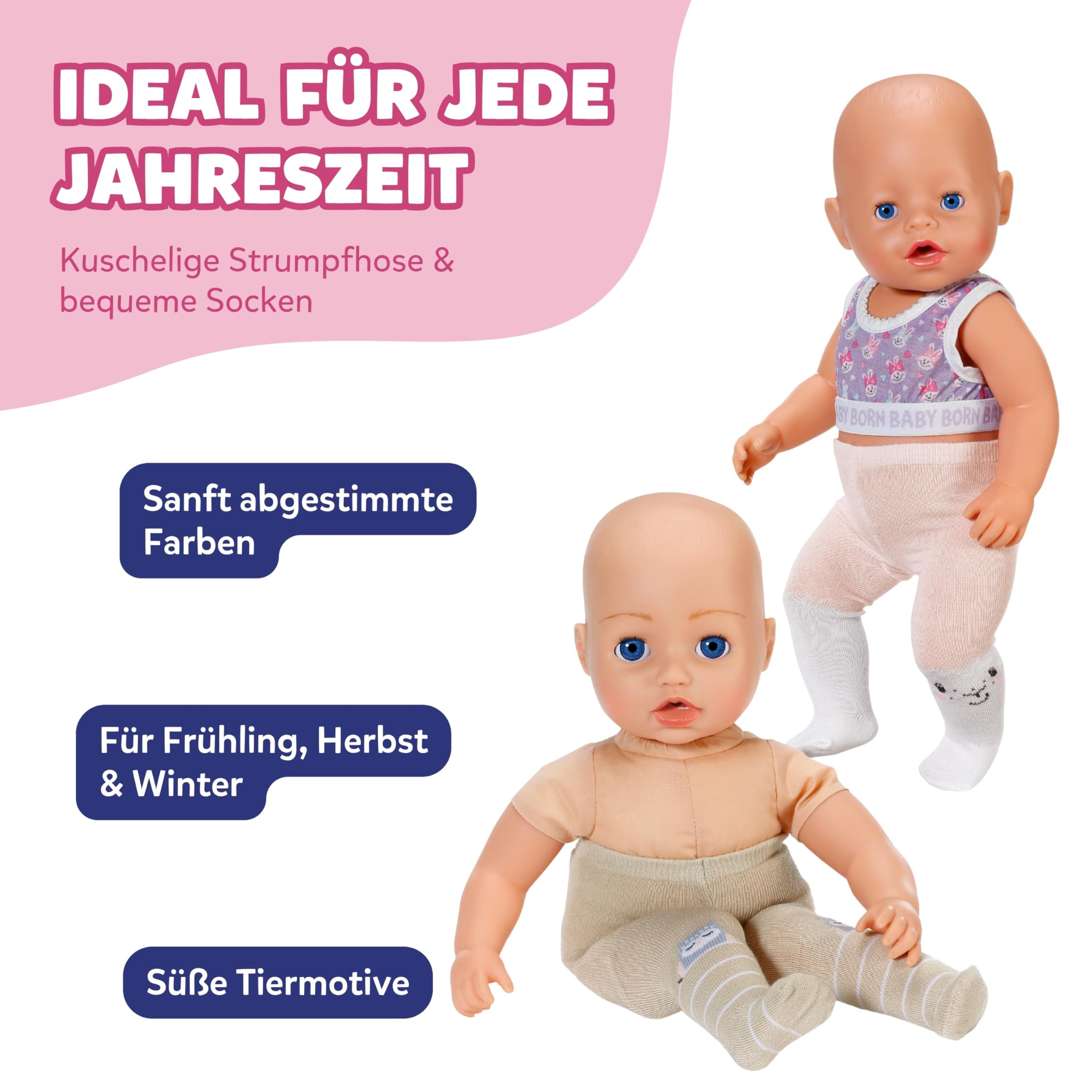 baby-born-strumpfhosen-und-socken-2er-set-sortiert-f-r-43-cm-puppen image 3