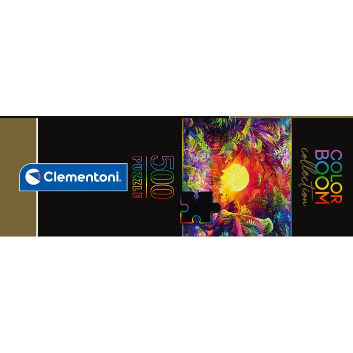 clementoni-color-boom-psychedelic-jungle-sunrise-puzzle-500-teile image 7